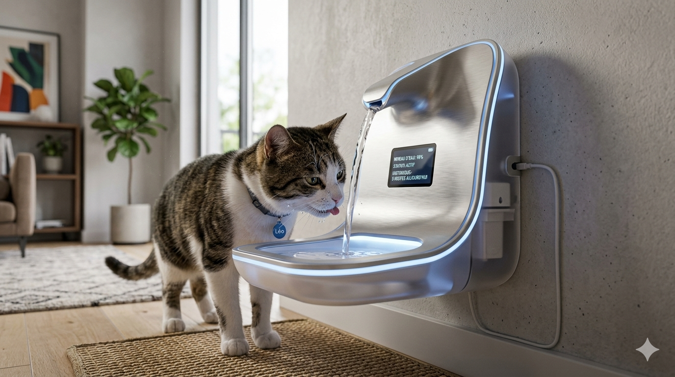 Fontaine à eau pour chat : le guide d’une hydratation saine